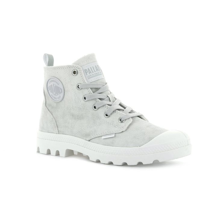 Palladium Pampa Zip Desertwash Laarzen Dames Lichtgrijs | NL 30WQBJX